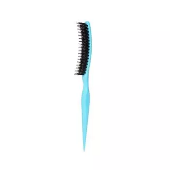 Профессиональные салонные щетки для волос, расческа с заостренным хвостом, щетка для начеса, инструменты для укладки, щетина кабана своими руками, тонкая расческа для волос синий