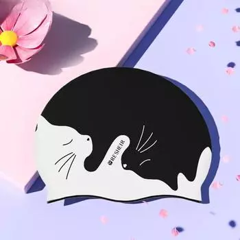 Профессиональные шапочки для плавания женские силиконовые противоскользящие и водонепроницаемые защитные шапочки для плавания для взрослых увеличенные модные шапочки для плавания