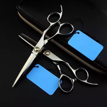 Профессиональные стальные 6-дюймовые ножницы для волос с подшипником, филировочные ножницы для парикмахеров Makas, парикмахерские ножницы