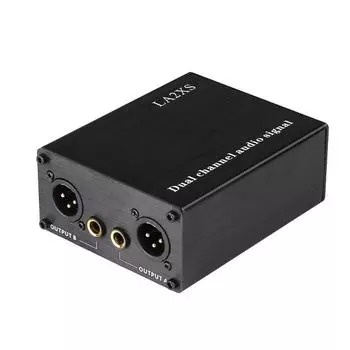 Профессиональные стереофонические изоляторы заземления p 3,5 6,35 LA2XS Шумоподавляющий фильтр Изоляторы для ПК