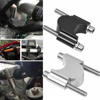 Профессиональные стойки руля 22 мм 28 мм, универсальная антиоксидантная модификация 22 mm серебряный