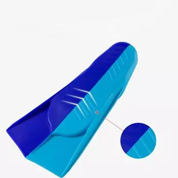 Профессиональные туфли для подводного плавания с аквалангом Ласты для дайвинга Ремешок для ласт для дайвинга Плавательное оборудование для взрослых Ласты XS синий