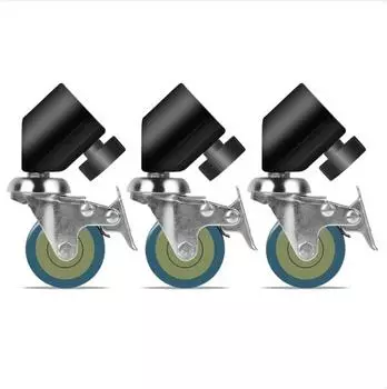 Профессиональные универсальные Pro 3 колеса 16-22 мм, многофункциональные фотостудийные аксессуары для фотосъемки Century с тяжелым освещением