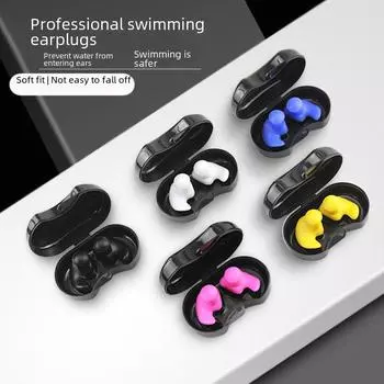 Профессиональные водонепроницаемые силиконовые беруши и носовые затычки для детского плавания