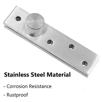 Профессиональные вращающиеся на 360 градусов дверные петли Hiden 75 мм 100 мм ось шкафа петля из нержавеющей стали