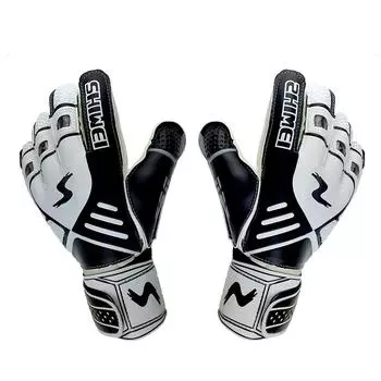 Профессиональные вратарские перчатки для взрослых, футбольные мужские перчатки с сильной защитой пальцев, футбольные вратарские перчатки, утолщенный латекс One size