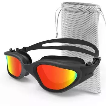 Профессиональные взрослые противотуманные линзы с защитой от ультрафиолета для мужчин и женщин, поляризованные очки для плавания, водонепроницаемые регулируемые силиконовые очки для плавания