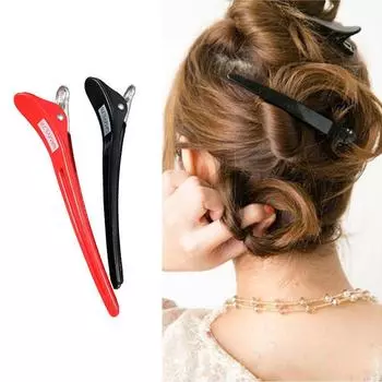 Профессиональные зажимы для волос, инструменты для укладки, женские зажимы для волос, зажимы для секций стрижки разноцветный