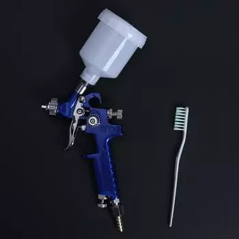 Профессиональный 0.8MM/1.0MM сопло H-2000 Mini Air Paint Spray Gun Аэрограф HVLP Краскопульт для покраски автомобиля Аэрограф Аэрограф