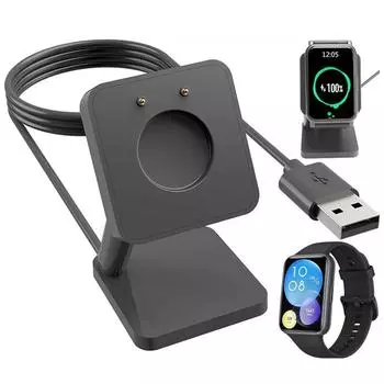 Профессиональный адаптер питания USB-док-станция для зарядки для Huawei Band USB-кабель для быстрой зарядки Зарядное устройство для умных часов