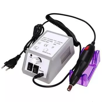 Профессиональный электрический лак для ногтей, машина для маникюра и педикюра, набор со сверлами 110 V