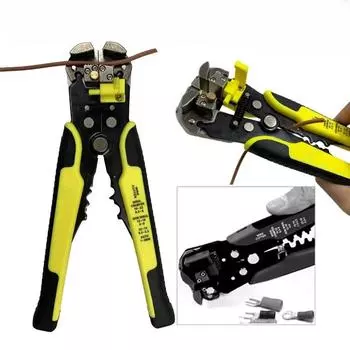 Профессиональный электрик, инструмент для зачистки проводов, щипцы для зачистки проводов, автоматические обжимные клещи для зачистки проводов