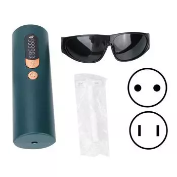 Профессиональный аппарат для удаления волос IPL, бытовое регулируемое устройство для удаления волос на руках и ногах EU Plug