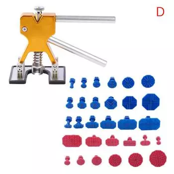 Профессиональный автомобильный съемник для вмятин без покраски, средство для удаления вмятин на кузове, ремонтный комплект на присоске, наборы инструментов для удаления вмятин, автомобильные мастерские