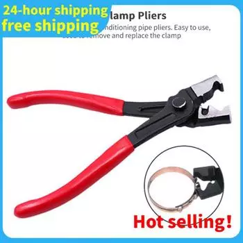 Профессиональный автомобильный водопроводный масляный шланг металлический зажим Clicr-R тип шланговый зажим Plie воротниковый хомут CV пыльник поворотный инструмент плоский шланг 11cm-18cm-1.5cm