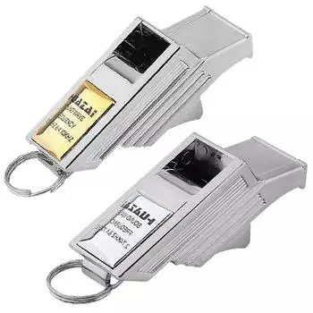 Профессиональный баскетбольный рефери свисток без семян аварийно-спасательные свистки портативные для тренировок на открытом воздухе Silver gold