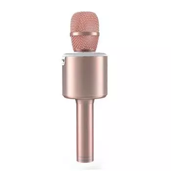 Профессиональный беспроводной караоке-микрофон N6 BT со светодиодной подсветкой, портативный портативный портативный компьютер 2-в-1