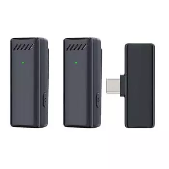 Профессиональный беспроводной петличный микрофон s11 для камеры/iPhone/Android с зарядным чехлом, 15 часов автономной работы для записи YouTube