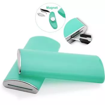 Профессиональный безопасный ящик для утилизации лезвий, отщелкивающийся нож, контейнер для хранения лезвий для отходов, автомобильная наклейка, виниловый резак, лезвие, банка для переработки чирковый