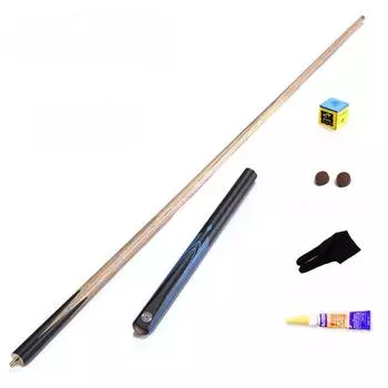 Профессиональный бильярдный кий 3/4, разрезной, кий для снукера на 8 шаров, 9,8 мм, кий из ясеня с бесплатными подарками