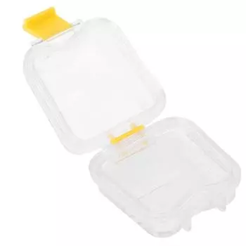 Профессиональный бокс для зубных протезов Стоматологический контейнер для хранения зубных протезов Контейнер для зубов с пленкой