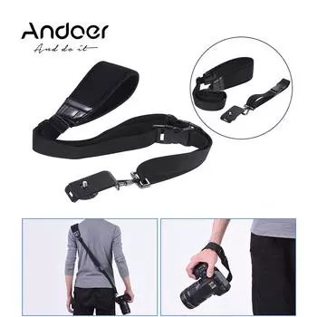 Профессиональный быстроразъемный плечевой ремень для камеры, шейный ремешок на запястье OT