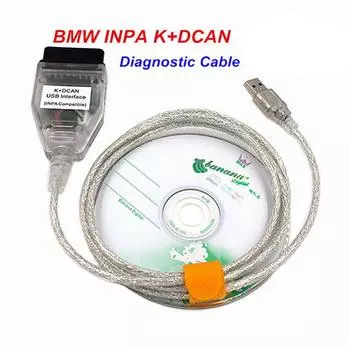 Профессиональный чип FT232RL для BMW INPA K + CAN Ediabas считыватель кодов OBD2 USB-интерфейс INPA K DCAN для серии BMW