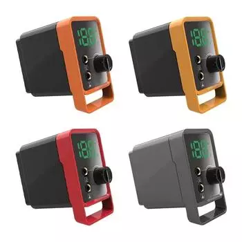 Профессиональный цифровой блок питания для татуировки с ЖК-дисплеем для тату-машины с кабелем питания чёрный