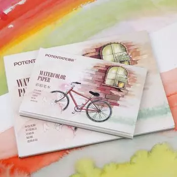 Профессиональный цветной карандаш, акварельная краска, бумажная книжка-раскраска