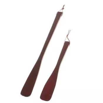 Профессиональный деревянный рожок для обуви с гибкой длинной ручкой, полезный подъемник для обуви M