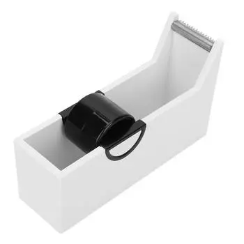 Профессиональный держатель для диспенсера для лент для наращивания ресниц, портативный офисный настольный резак для лент, белый белый