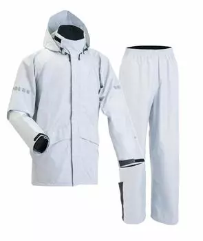 Профессиональный дождевик AP2500 Rain Meister с сумкой для хранения [MAEGAKI] Gore-Tex® (Сильвер, LL) серебряный
