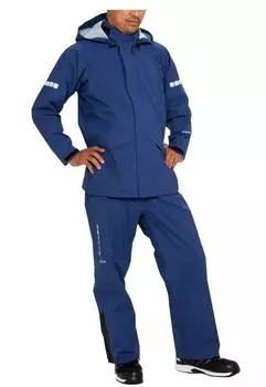 Профессиональный дождевик AP2500 Rain Meister с сумкой для хранения [MAEGAKI] Gore-Tex® (Флот, Л) тёмно-синий