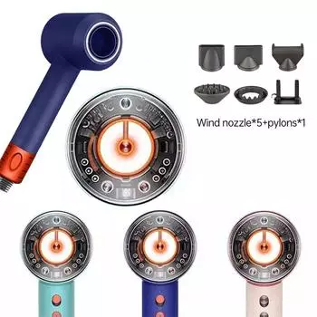 Профессиональный фен для волос Leafless Negative Lon Hair Care Quick Dry Home Мощный фен с постоянной температурой и анионным феном