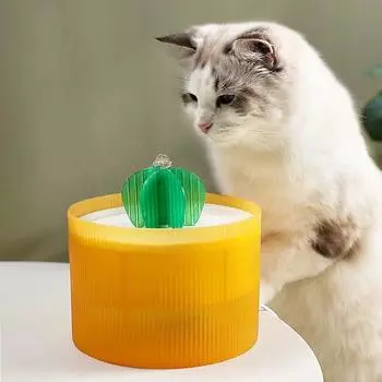 Профессиональный фонтанчик для кошек, бесшумный фонтанчик для домашних животных, автоматический циркуляционный диспенсер для воды для кошек, можно мыть в посудомоечной машине M