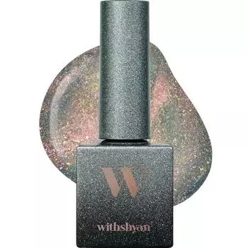 Профессиональный гель-лак Weed Shan Weed Gel 10 г, сталь тройного эффекта G10, 1 шт.