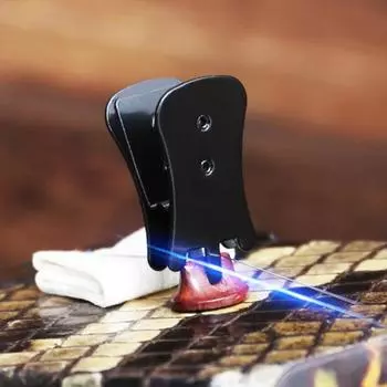 Профессиональный глушитель Erhu Pragmatic Steel Strong Clamping Erhu Muffler Butterfly Clip чёрный