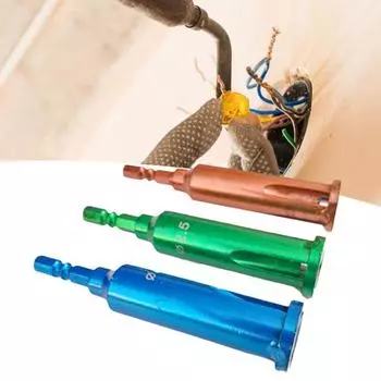 Профессиональный инструмент для скручивания проволоки с шестигранным хвостовиком, повышающий эффективность работы, хорошую производительность, инструмент для скручивания проволоки золотистый