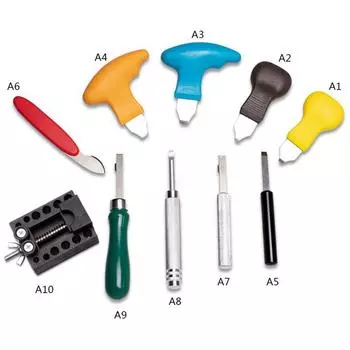 Профессиональный инструмент для снятия крышки корпуса часов Пластиковый инструмент для ремонта держателя из легированной стали SK2