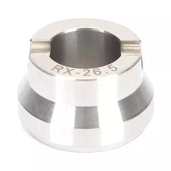 Профессиональный инструмент для снятия задней крышки часов, нержавеющая сталь, рифленые плашки 26,5 мм / 1,04 дюйма 26.5mm/1.04in