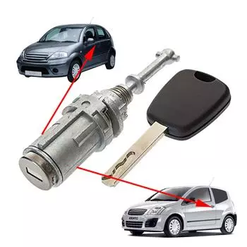 Профессиональный комплект цилиндра дверного замка с ключом для передней левой двери 9170T9 сменные автомобильные аксессуары прочные