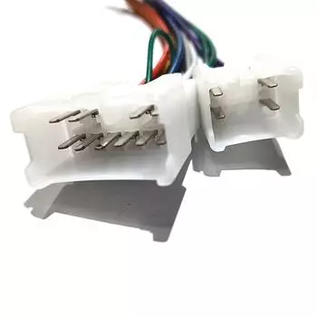 Профессиональный комплект из 2 шт. автомобильного радиоприемника, стерео CD-плеера, жгута проводов, монтажного кабеля для автомобильных аксессуаров Toyota, расходных материалов