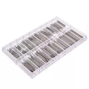 Профессиональный комплект пружинных стержней для часов из нержавеющей стали для замены 144pcs