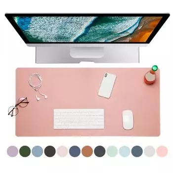 Профессиональный коврик для мыши, большой гибкий пульт управления мышью M коричневый