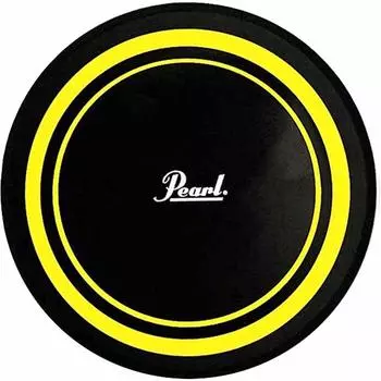 Профессиональный коврик для практики Pearl с полосатым дизайном 8 (желтый) ПДР-08П