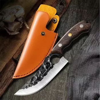 Профессиональный кухонный нож для обвалки мяса, нож для разделки мяса из нержавеющей стали, нож для фруктов, овощей, рыбы, поварской нож, кухонные принадлежности