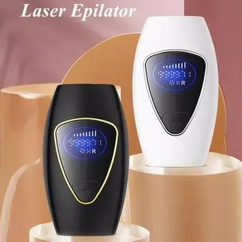 Профессиональный лазерный эпилятор для домашнего использования, удаление волос, безболезненные вспышки, фотоэпилятор для бритья, постоянный эпилятор для женщин зелёный