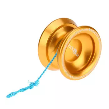 Профессиональный Magic Yoyo T8 из алюминиевого сплава, металлический йойо, 8 шариковых подшипников KK со струной для детей, золото золотой