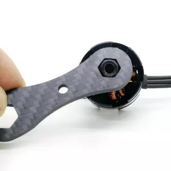 Профессиональный маленький гаечный ключ, ручной ключ 61 мм/2,4 дюйма, шестигранный ключ, гаечный ключ из углеродного волокна, инструмент для ремонта 8/10 мм для домашнего использования