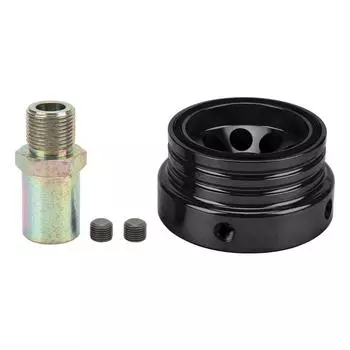 Профессиональный масляный фильтр пластина масляный сэндвич пластина адаптер автомобильный аксессуар для GT86 2017+(черный )